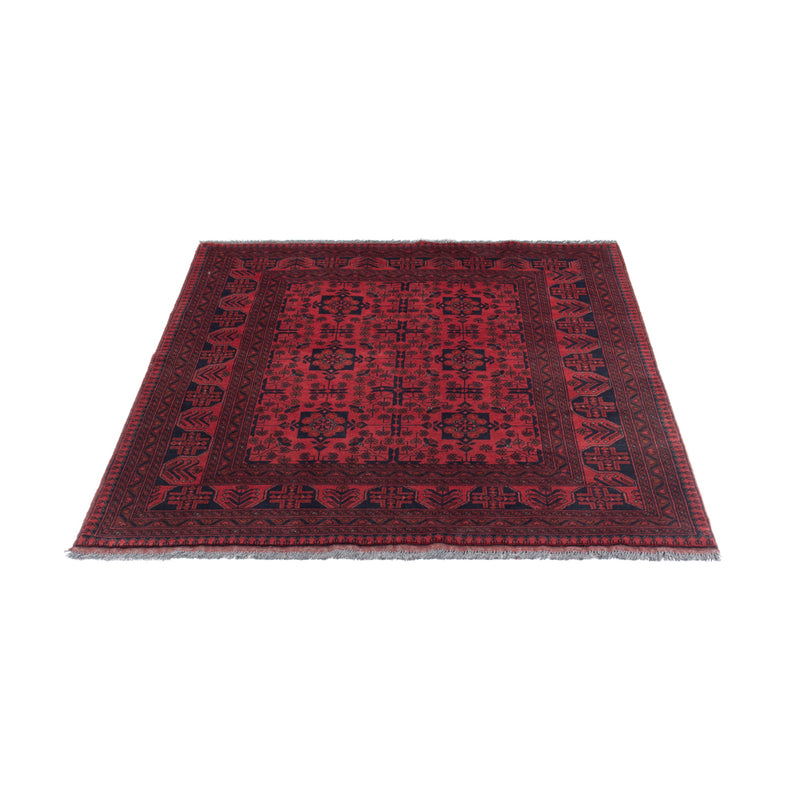 Afghan Rug - Kunduz - 198 x 153 cm - red