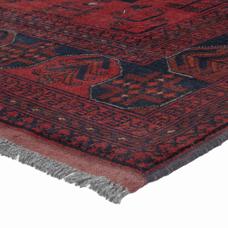 Afghan Rug - Kunduz - 203 x 154 cm - red