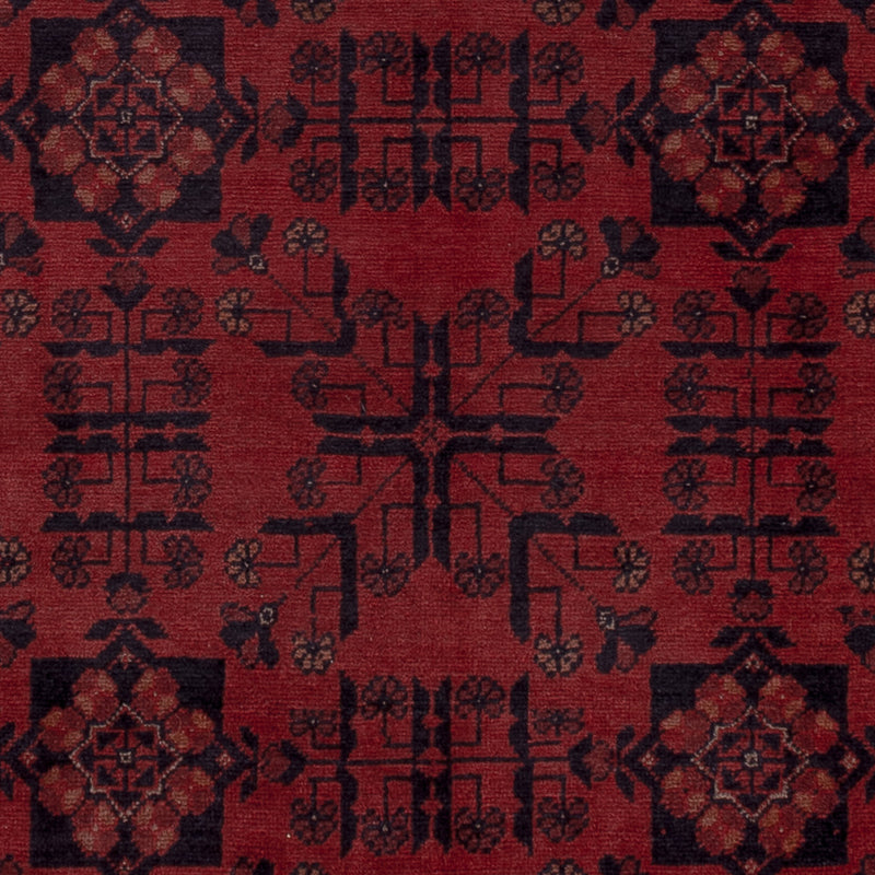 Afghan Rug - Kunduz - 203 x 151 cm - red