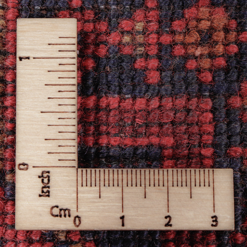 Afghan Rug - Kunduz - 202 x 155 cm - red