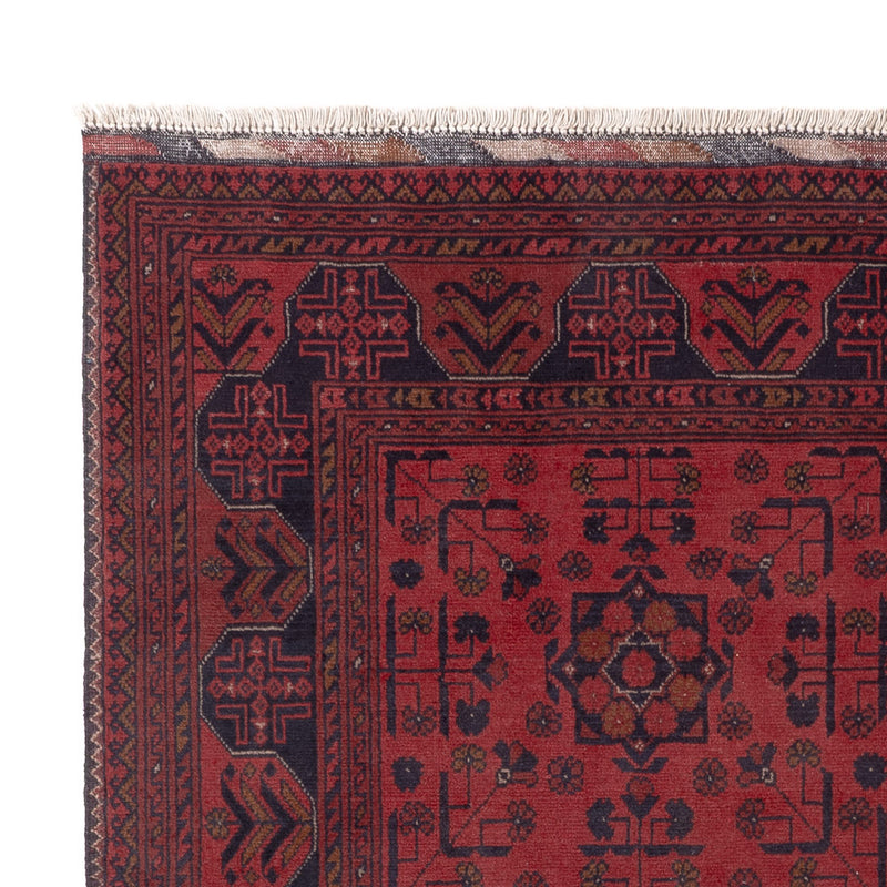 Afghan Rug - Kunduz - 196 x 148 cm - red