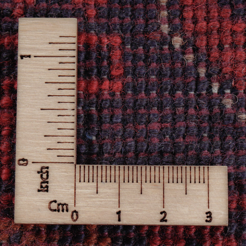 Afghan Rug - Kunduz - 196 x 148 cm - red