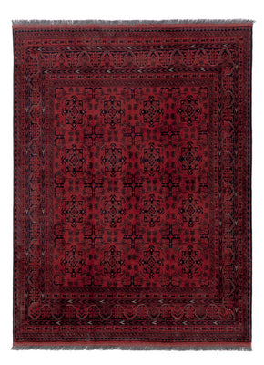 Afghan Rug - Kunduz - 198 x 148 cm - red