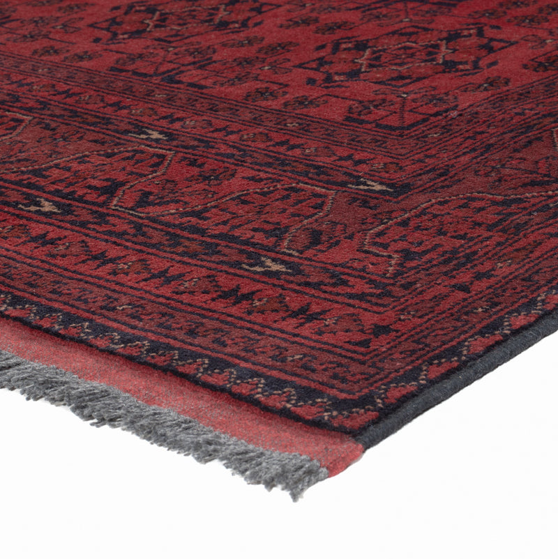 Afghan Rug - Kunduz - 198 x 148 cm - red