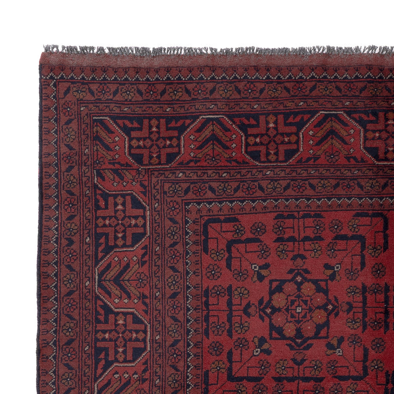 Afghan Rug - Kunduz - 197 x 151 cm - red