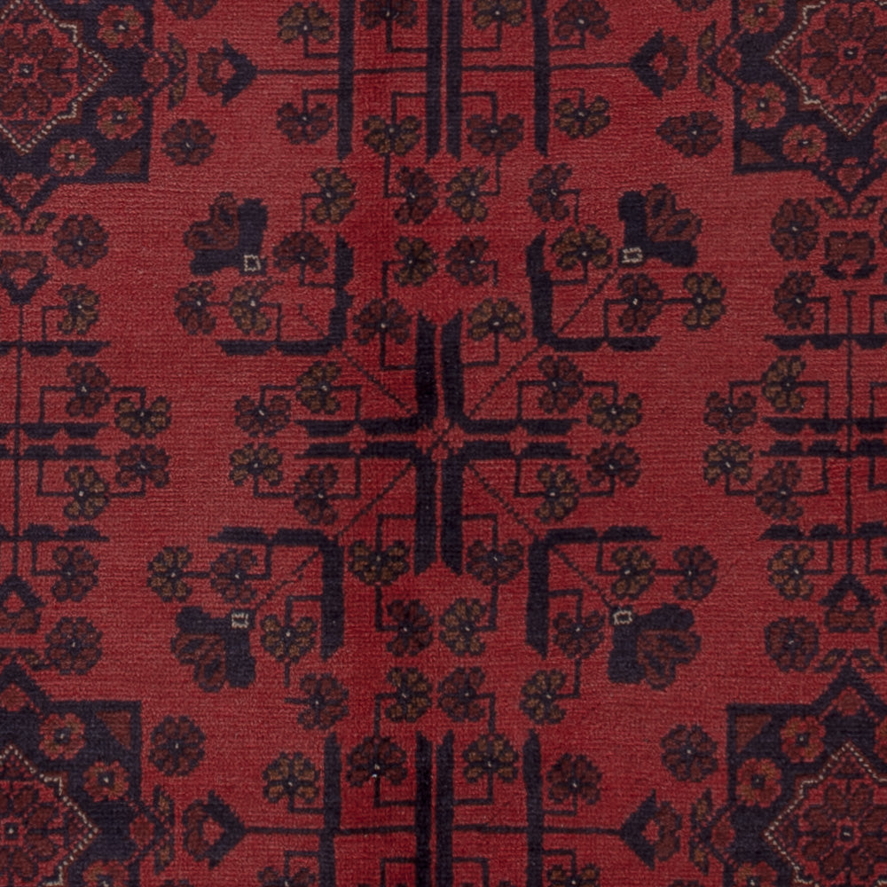 Afghan Rug - Kunduz - 203 x 152 cm - red