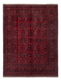 Afghan Rug - Kunduz - 196 x 150 cm - red