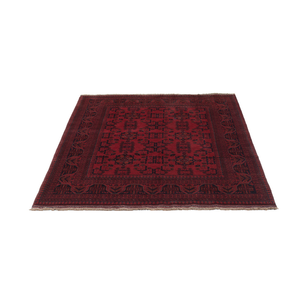 Afghan Rug - Kunduz - 196 x 150 cm - red