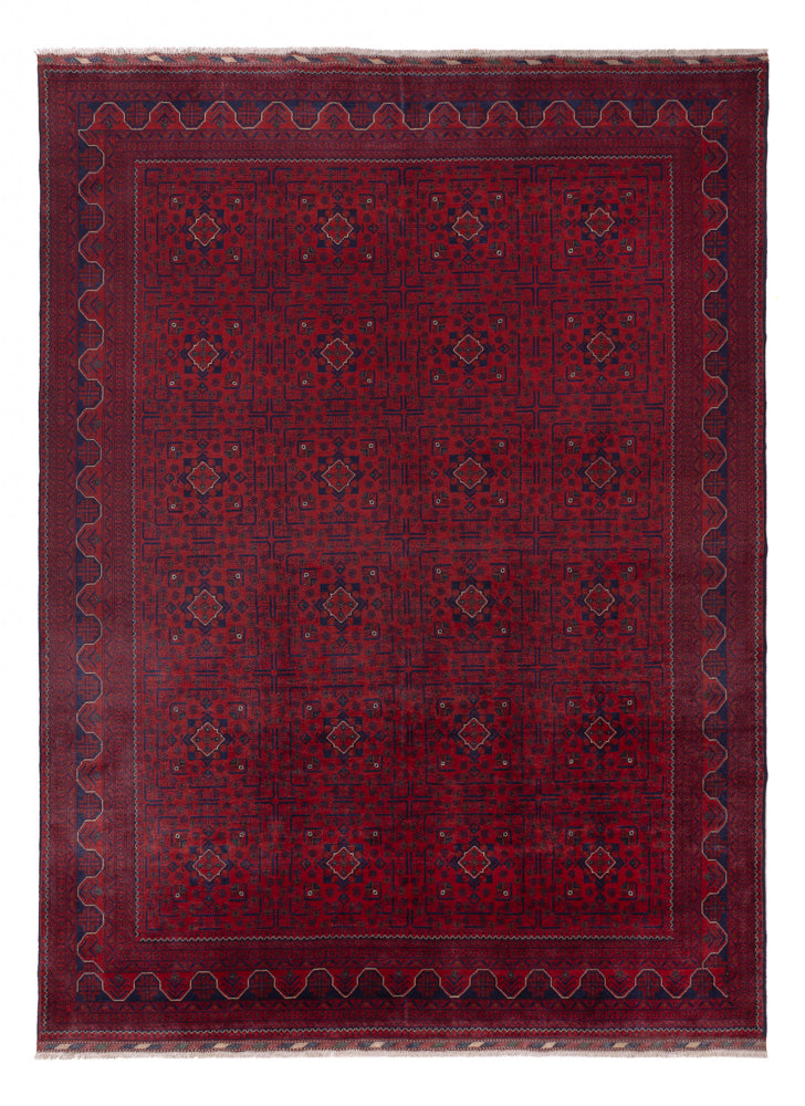 Afghan Rug - Kunduz - 338 x 249 cm - red