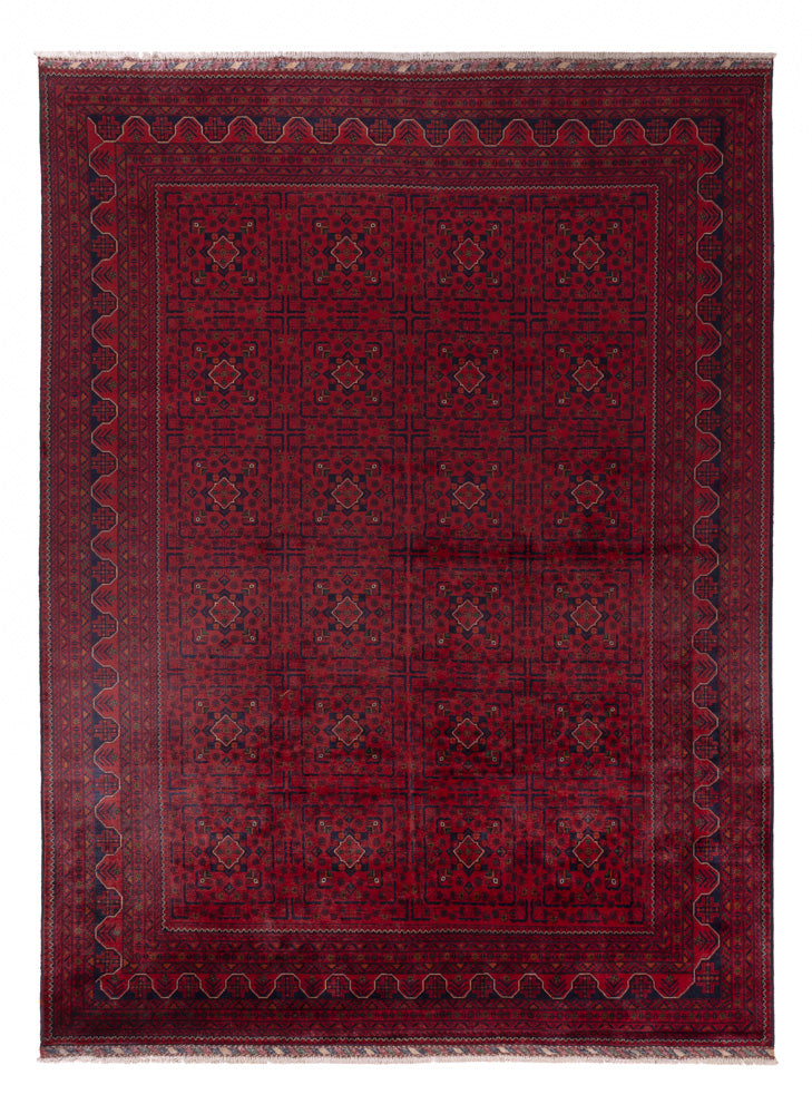 Afghan Rug - Kunduz - 342 x 250 cm - red