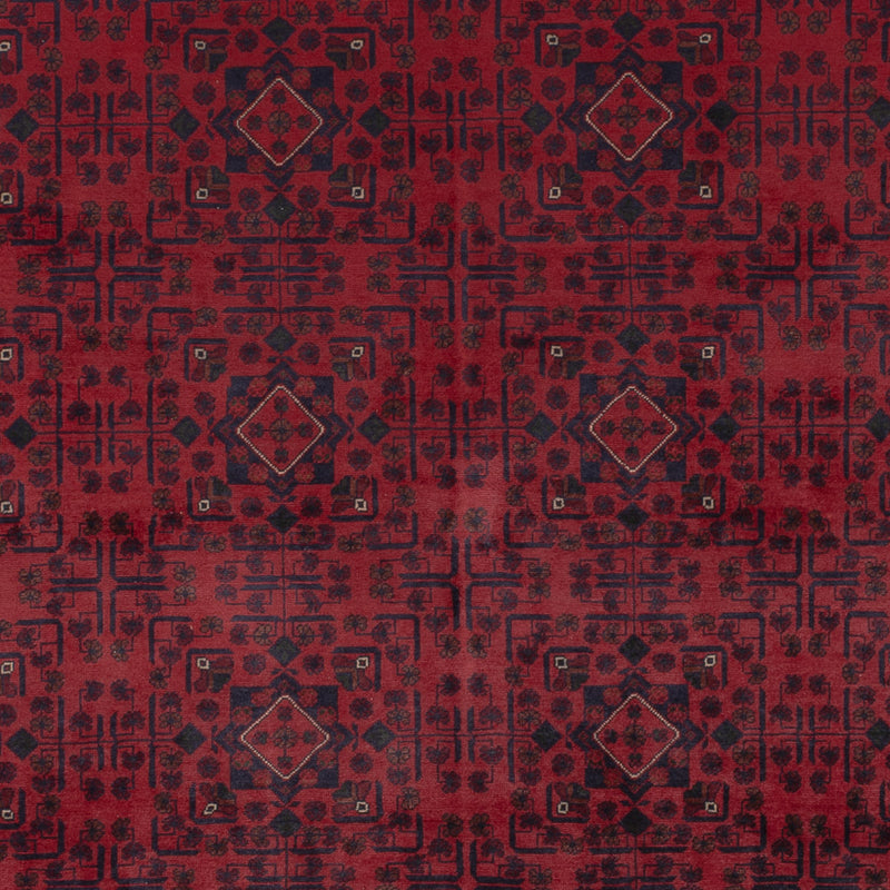 Afghan Rug - Kunduz - 350 x 251 cm - red