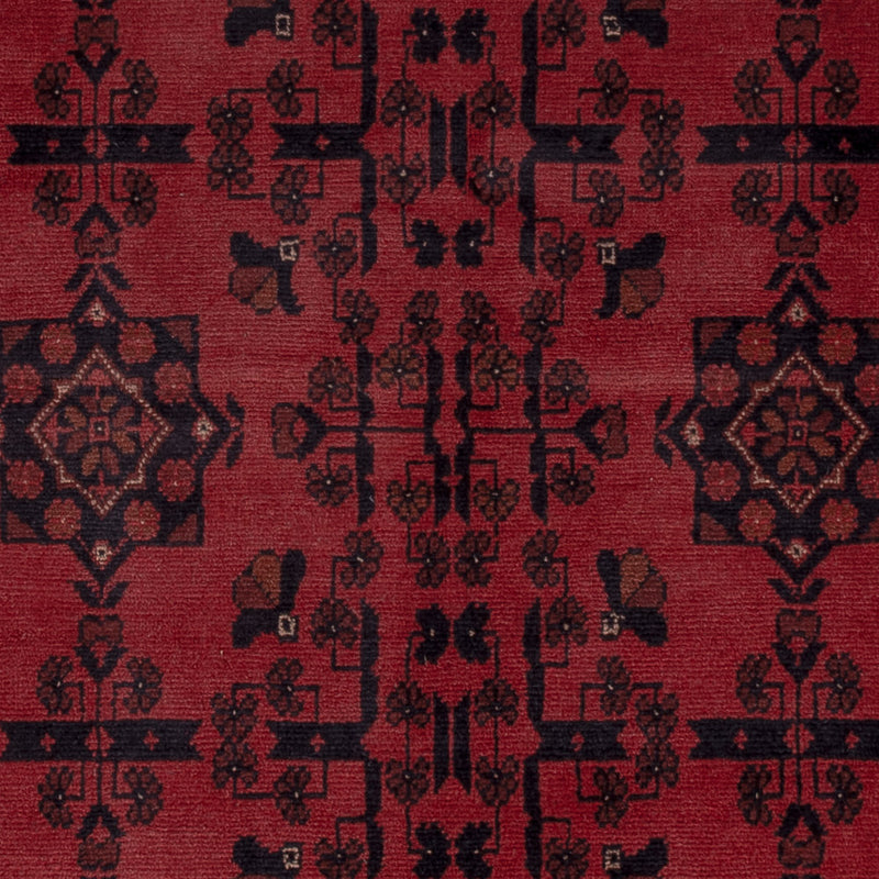 Afghan Rug - Kunduz - 200 x 153 cm - red