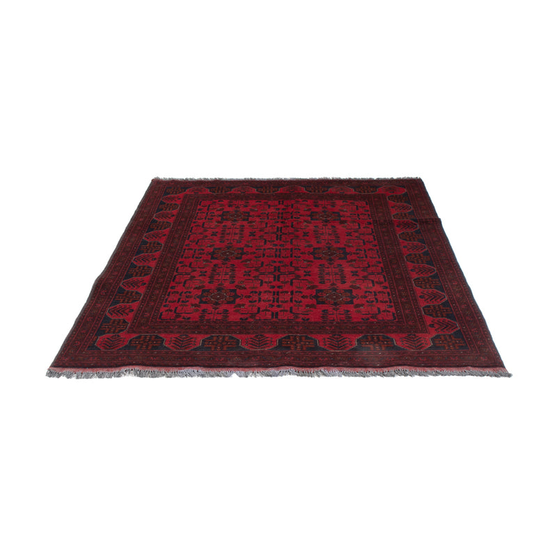 Afghan Rug - Kunduz - 196 x 150 cm - red