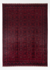 Afghan Rug - Kunduz - 354 x 248 cm - red