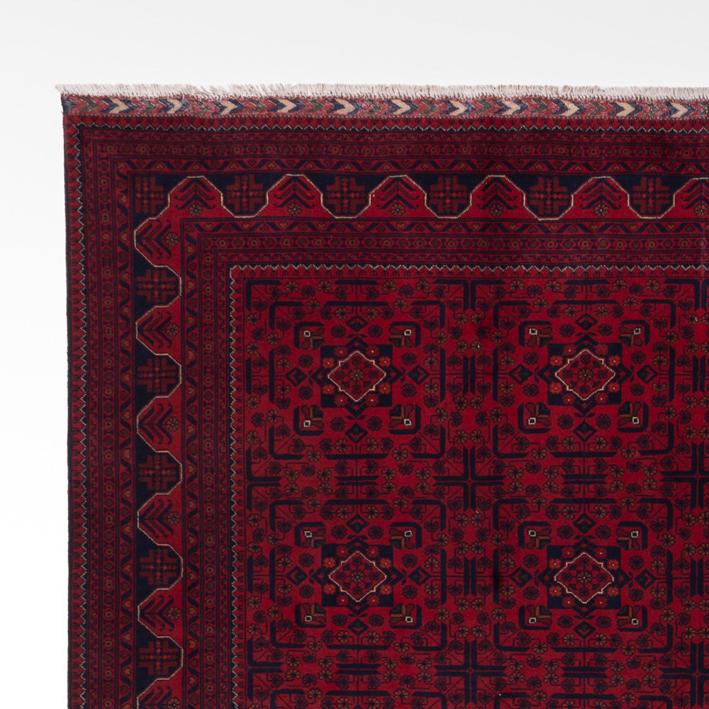 Afghan Rug - Kunduz - 354 x 248 cm - red
