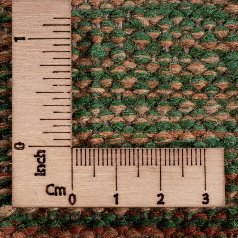 Kelim Rug - Splash - 303 x 258 cm - green