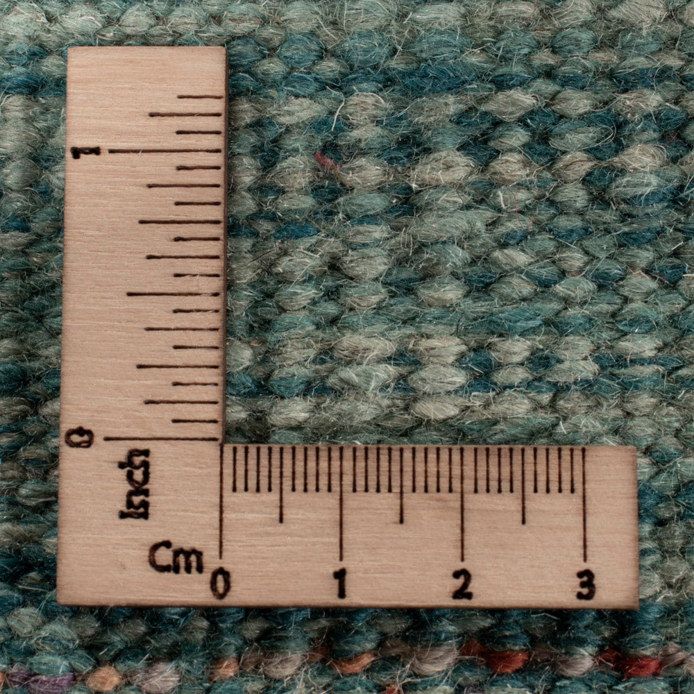 Kelim Rug - Splash - 350 x 258 cm - blue