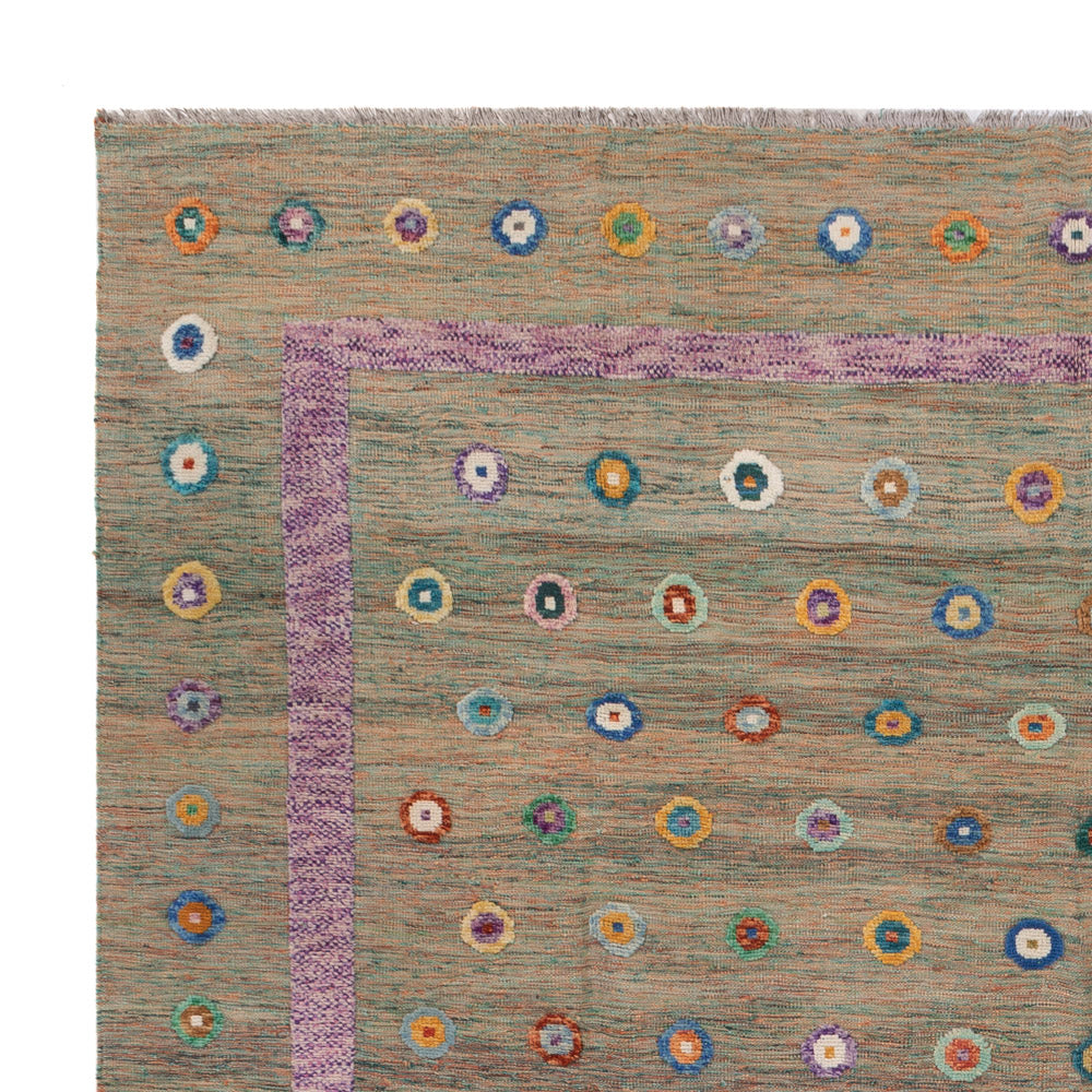 Kelim Maimene Teppich 394x313cm