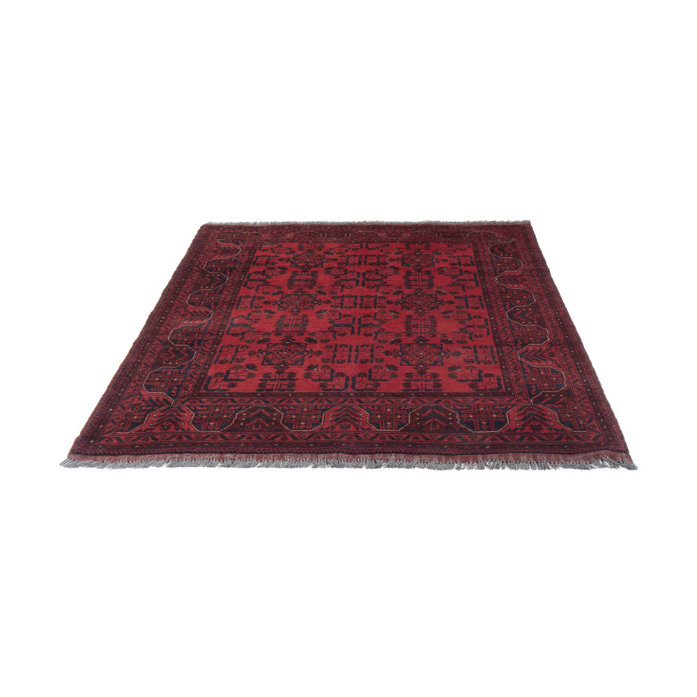 Afghan Rug - Kunduz - 197 x 148 cm - red