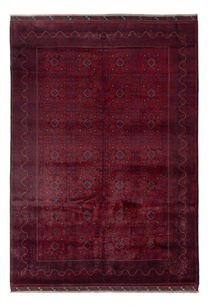 Afghan Rug - Kunduz - 351 x 249 cm - red
