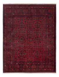 Afghan Rug - Kunduz - 199 x 154 cm - red