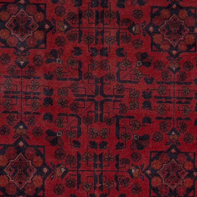 Afghan Rug - Kunduz - 199 x 154 cm - red