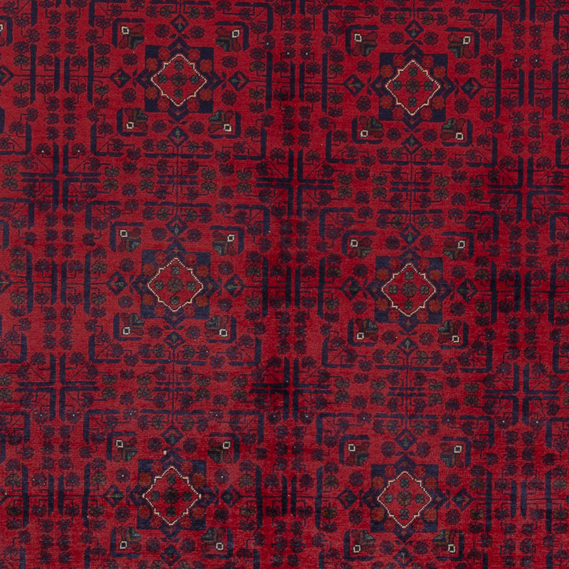 Afghan Rug - Kunduz - 343 x 242 cm - red