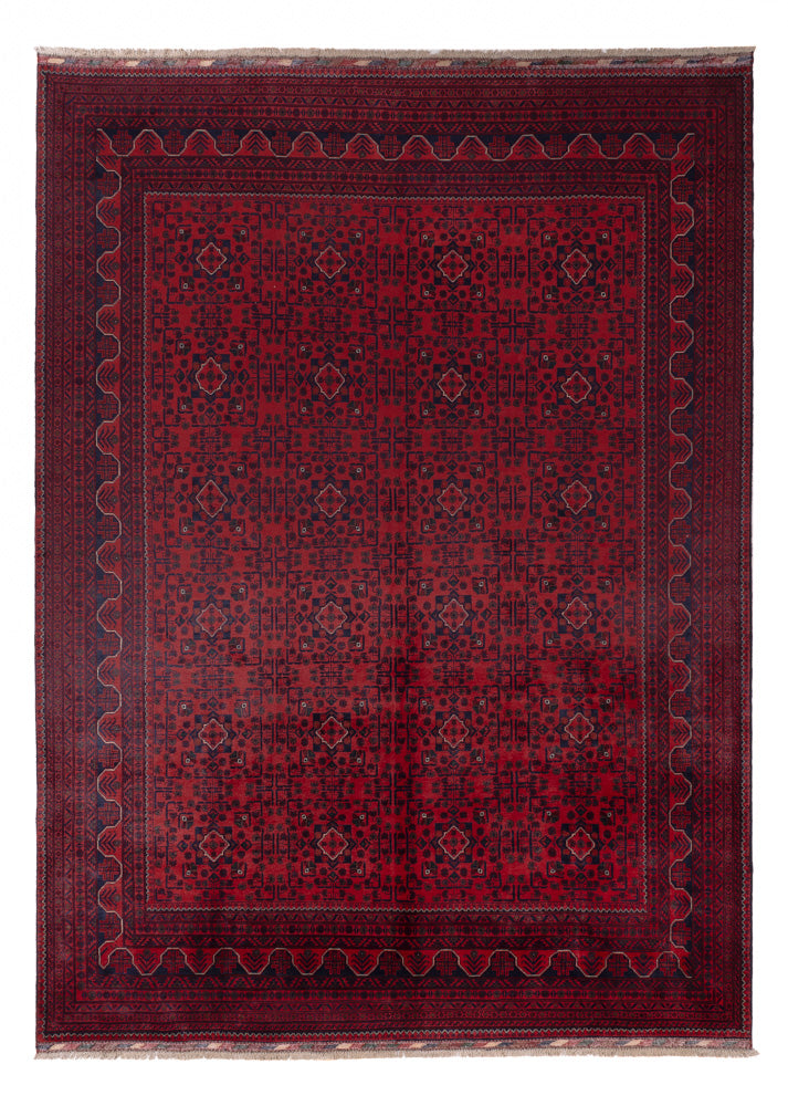 Afghan Rug - Kunduz - 340 x 250 cm - red