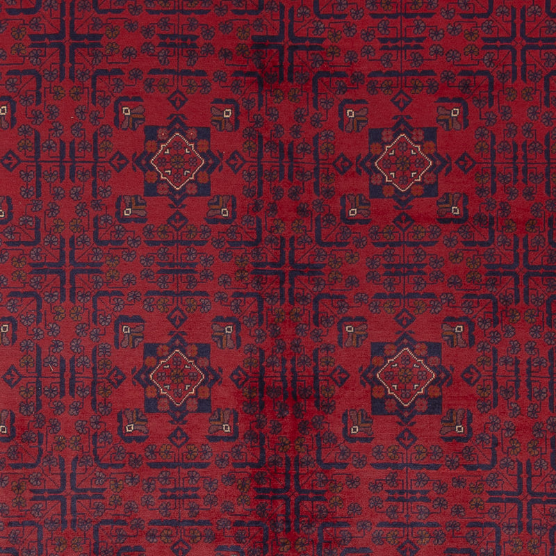 Afghan Rug - Kunduz - 349 x 253 cm - red