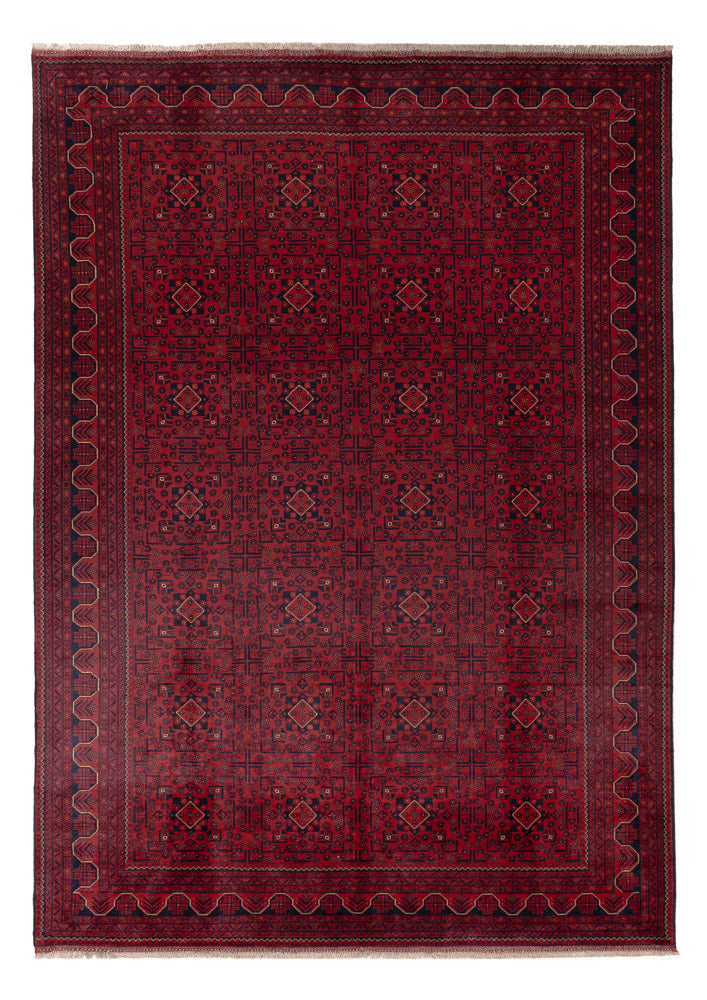 Afghan Rug - Kunduz - 345 x 244 cm - red