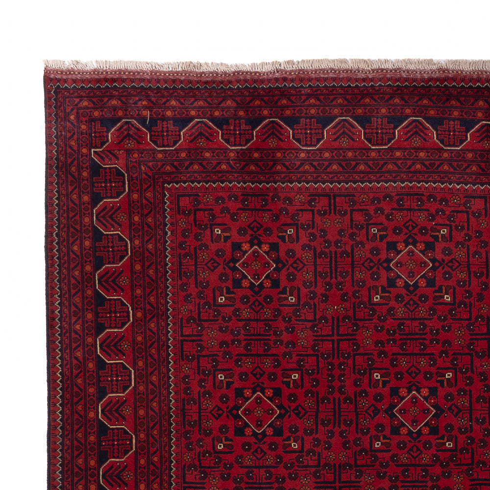 Afghan Rug - Kunduz - 345 x 244 cm - red