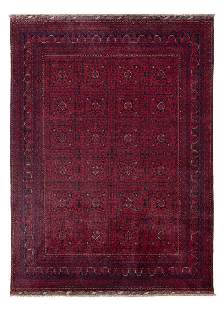 Afghan Rug - Kunduz - 340 x 254 cm - red