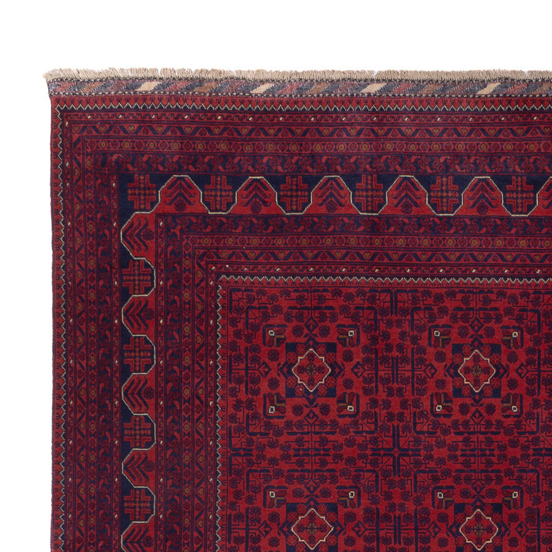 Afghan Rug - Kunduz - 340 x 254 cm - red