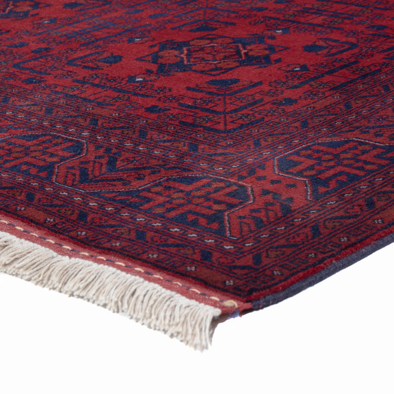 Afghan Rug - Royal - 193 x 152 cm - red