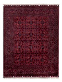 Afghan Rug - Royal - 200 x 151 cm - red