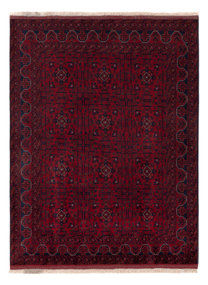 Afghan Rug - Royal - 197 x 153 cm - red