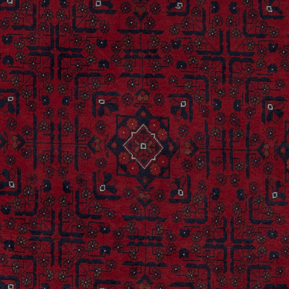 Afghan Rug - Royal - 197 x 153 cm - red