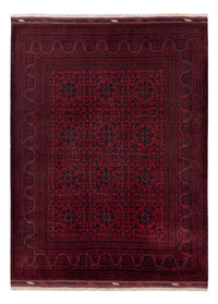 Afghan Rug - Royal - 201 x 152 cm - red