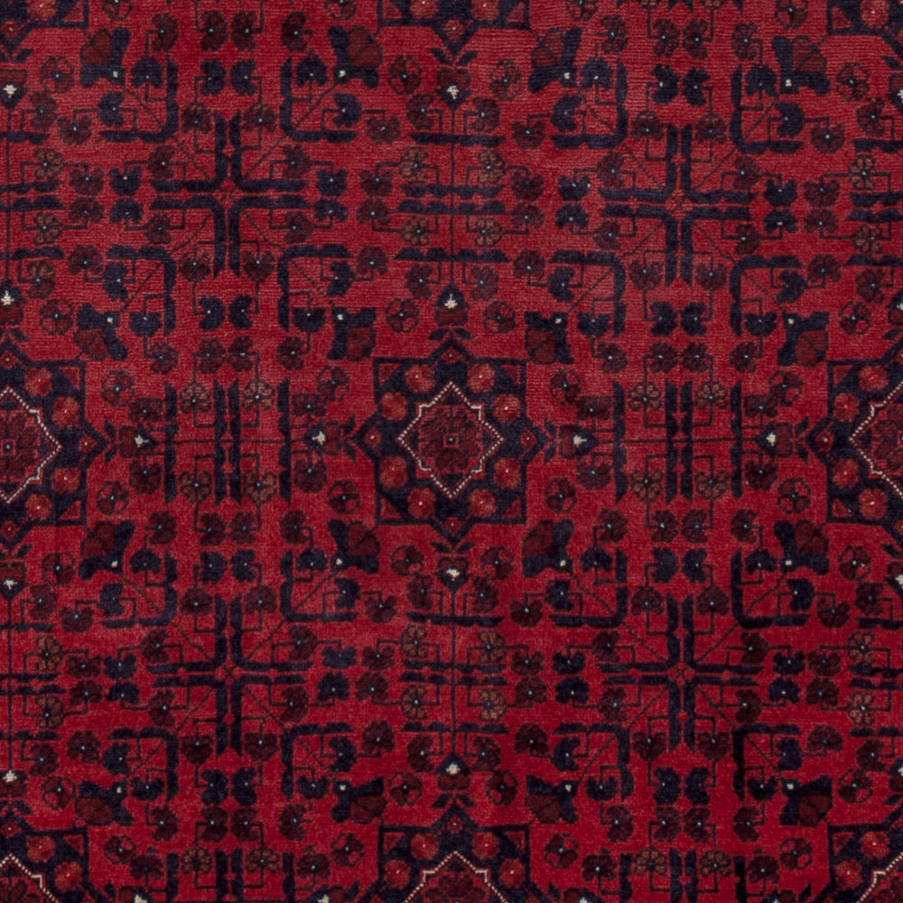 Afghan Rug - Royal - 201 x 152 cm - red