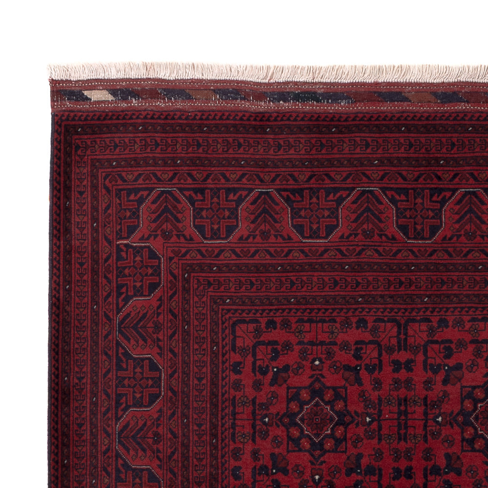 Afghan Rug - Royal - 201 x 152 cm - red