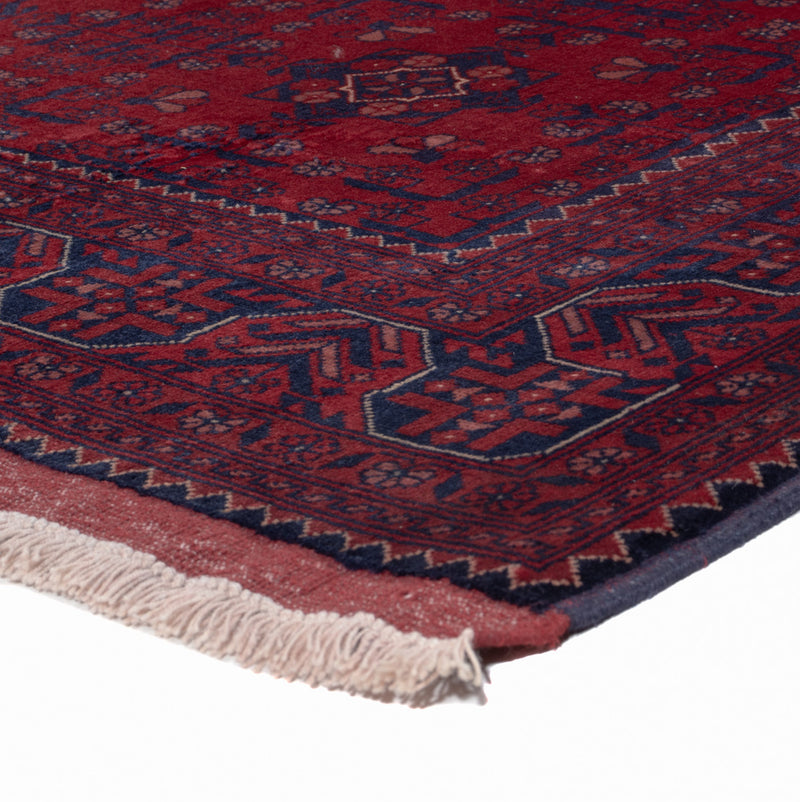 Afghan Rug - Royal - 200 x 154 cm - red