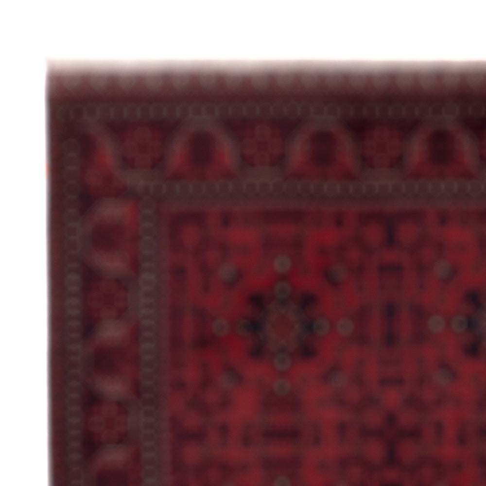 Afghan Rug - Royal - 195 x 154 cm - red