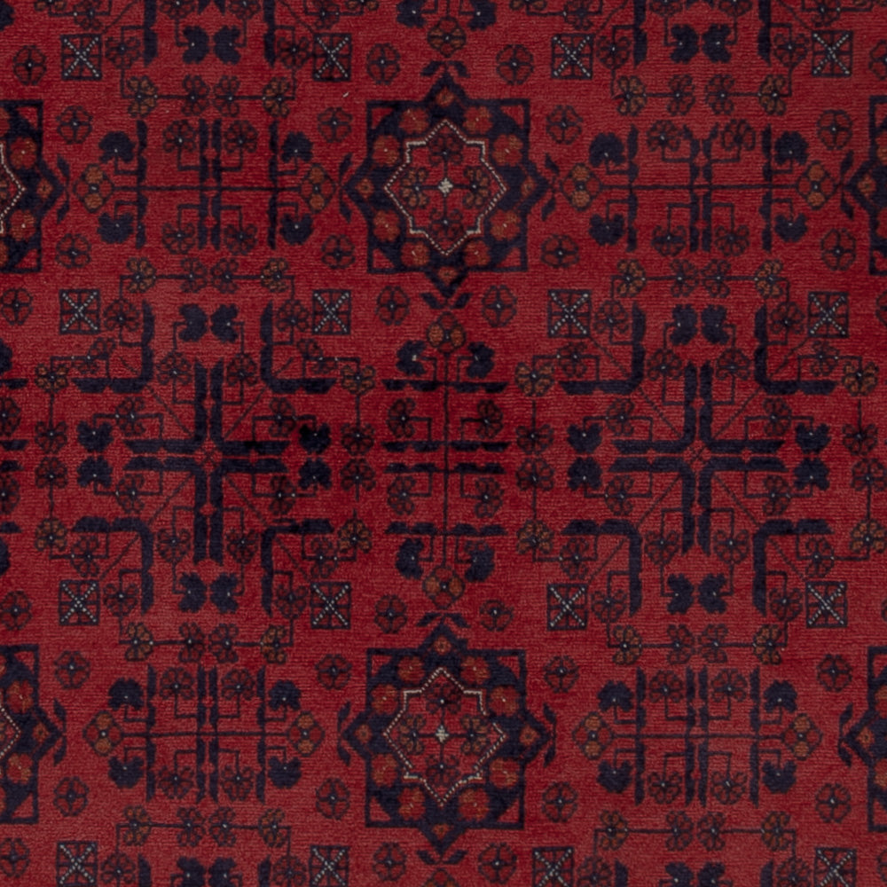 Afghan Rug - Royal - 194 x 147 cm - red