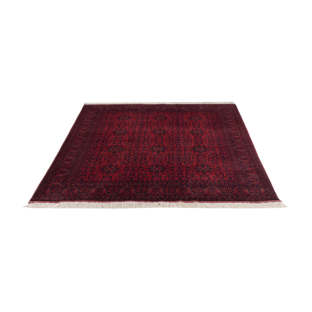 Afghan Rug - Royal - 194 x 147 cm - red