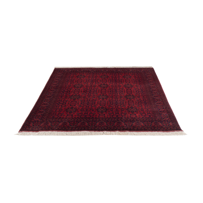 Afghan Rug - Royal - 194 x 147 cm - red