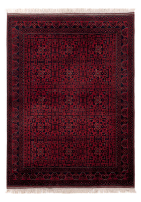 Afghan Rug - Royal - 196 x 148 cm - red