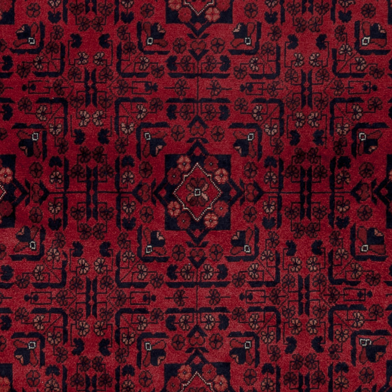 Afghan Rug - Royal - 196 x 148 cm - red