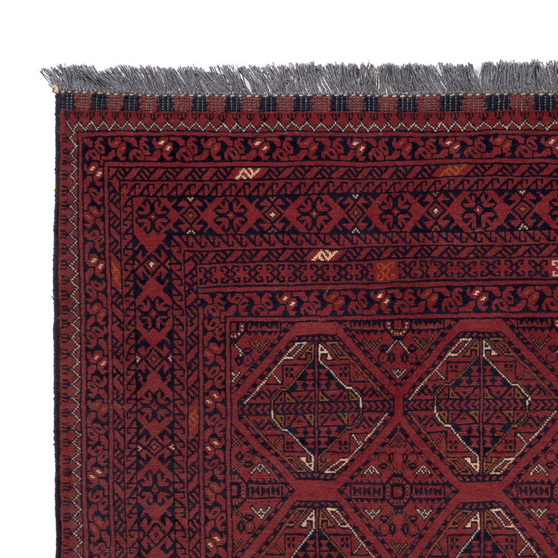 Afghan Rug - 191 x 151 cm - red