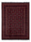 Afghan Rug - 195 x 147 cm - red