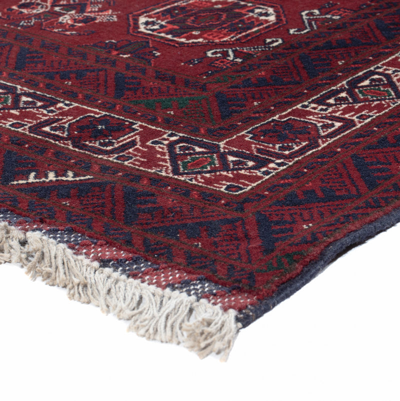 Afghan Rug - 175 x 113 cm - red